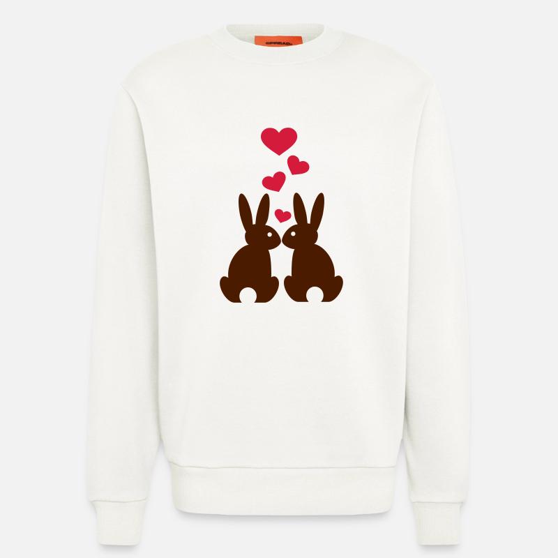 Hase - Sweatshirt - made by SPREAD  - OFF WHITE
