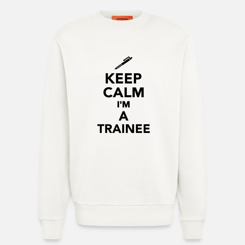Trainee - Sweatshirt - made by SPREAD  - OFF WHITE