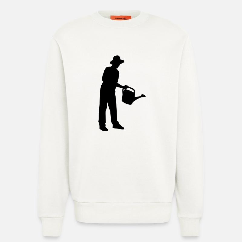 Gärtner - Sweatshirt - made by SPREAD  - OFF WHITE