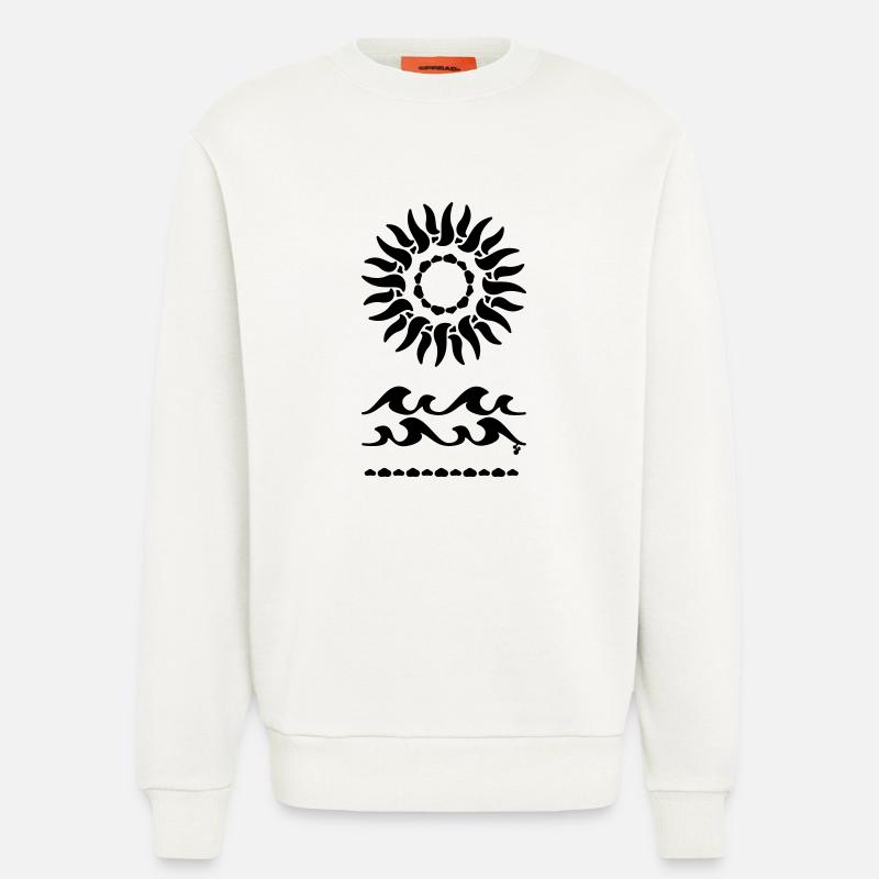 summer - Sweatshirt - made by SPREAD  - OFF WHITE