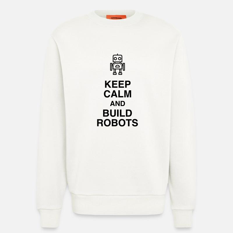 Robotik / Roboter / Robot / Robotics - Sweatshirt - made by SPREAD  - OFF WHITE