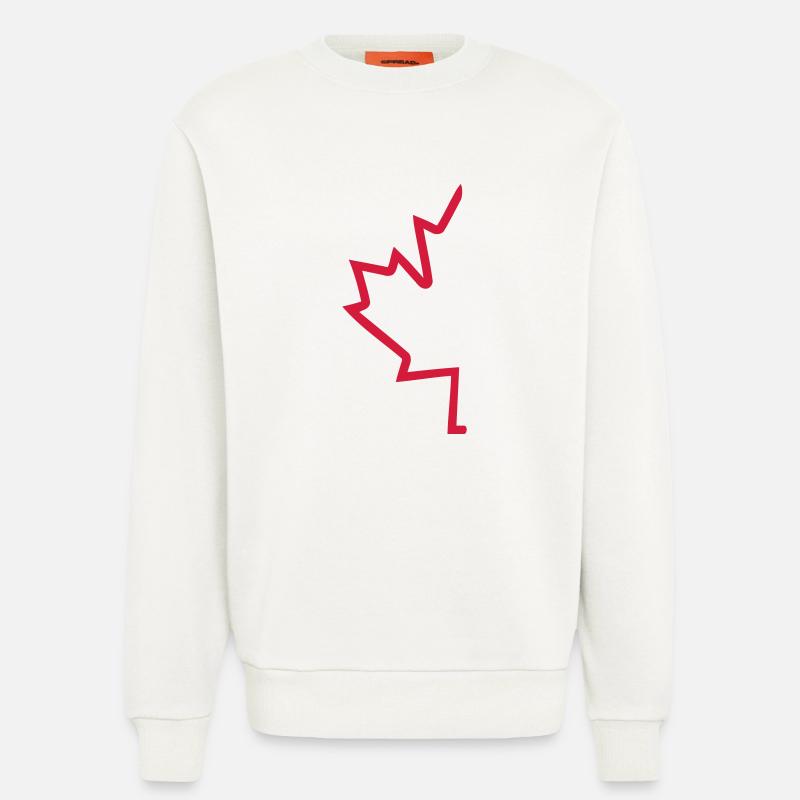 Kanada - Sweatshirt - made by SPREAD  - OFF WHITE