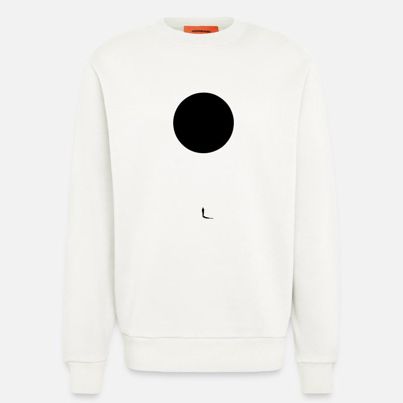 Black Sun - Sweatshirt - made by SPREAD  - OFF WHITE