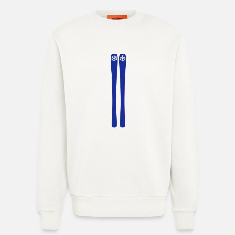 Ski - Sweatshirt - made by SPREAD  - OFF WHITE