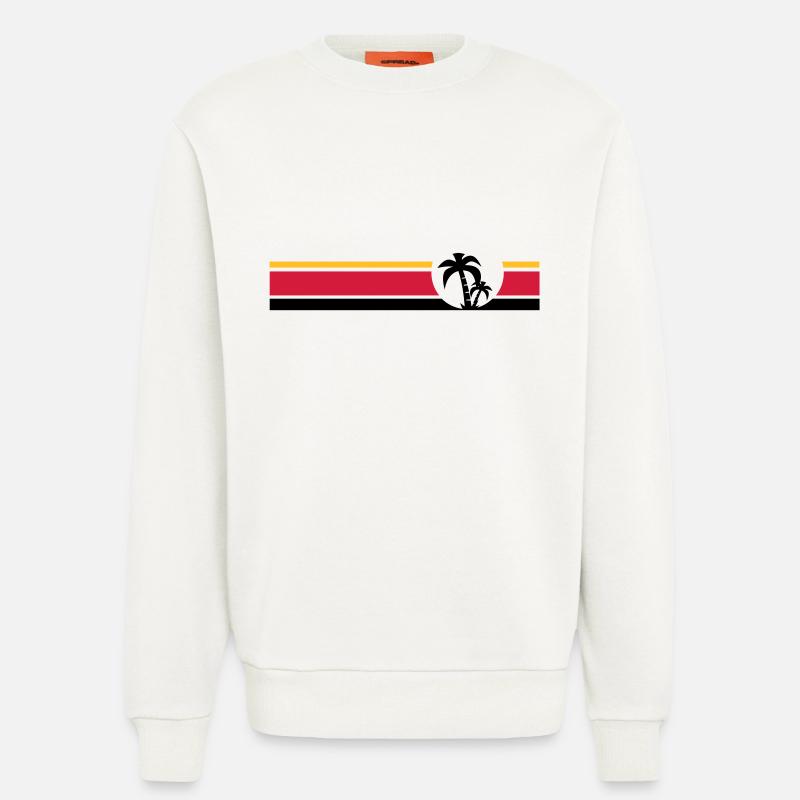 Palme II - Sweatshirt - made by SPREAD  - OFF WHITE