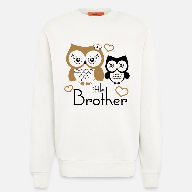 Little Brother - Sweatshirt - made by SPREAD  - OFF WHITE