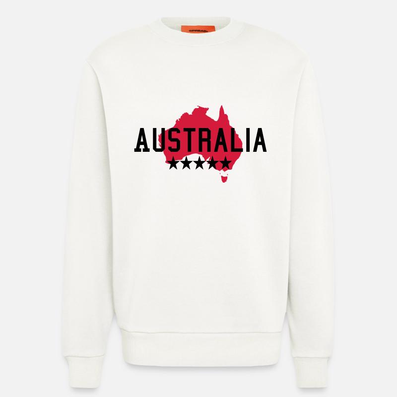 Australien - Sweatshirt - made by SPREAD  - OFF WHITE