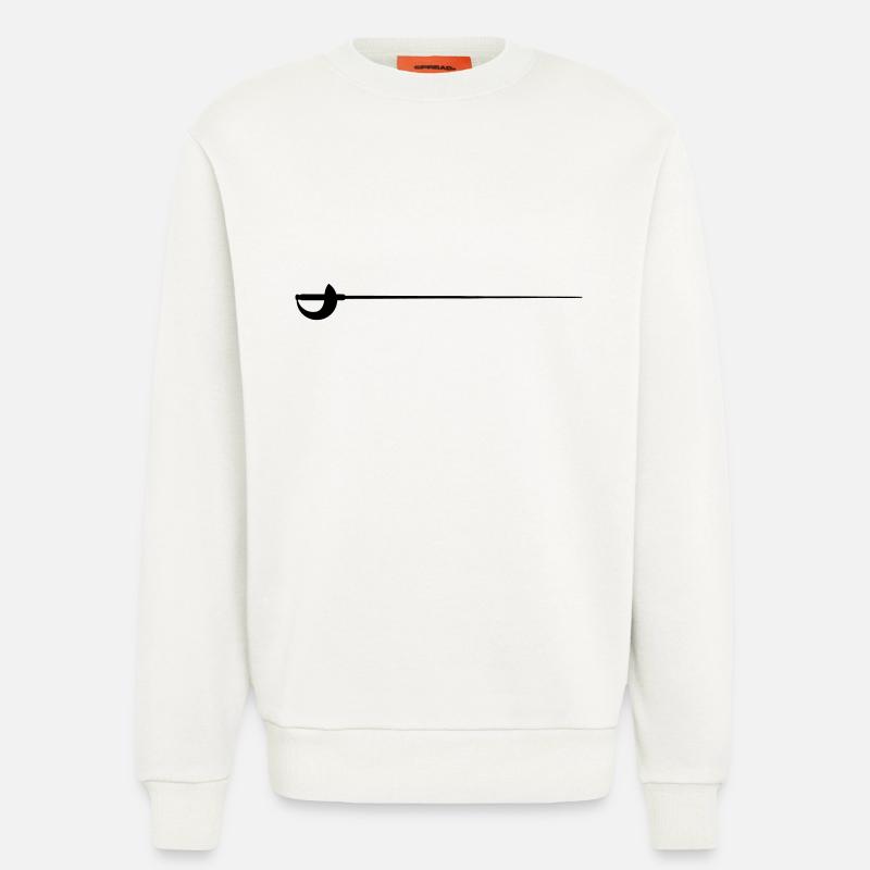 Säbel - Sweatshirt - made by SPREAD - OFF WHITE