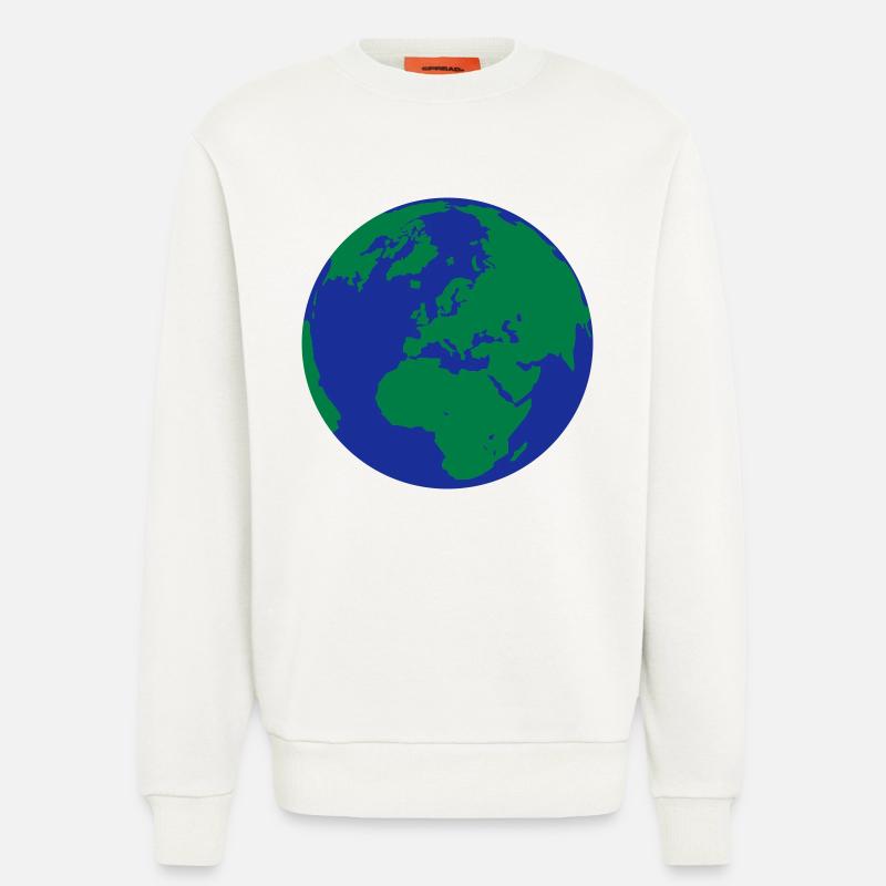 Erde - Sweatshirt - made by SPREAD  - OFF WHITE