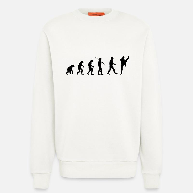 Kampfsport Evolution - Sweatshirt - made by SPREAD  - OFF WHITE