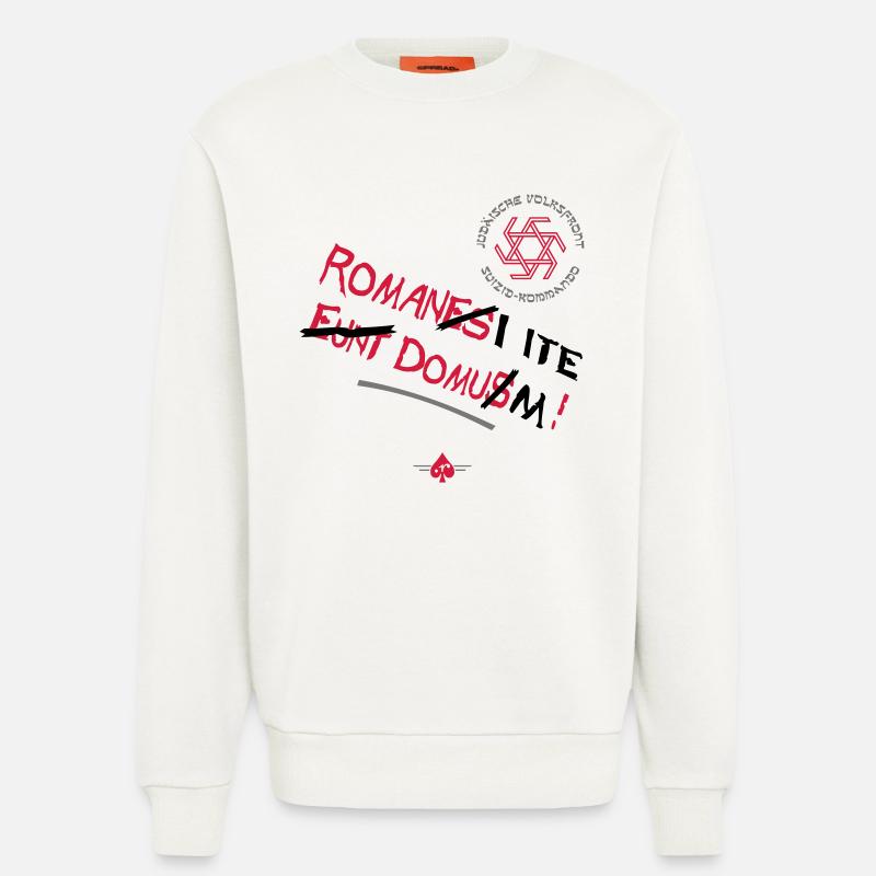 Volksfront (3col) - Sweatshirt - made by SPREAD  - OFF WHITE