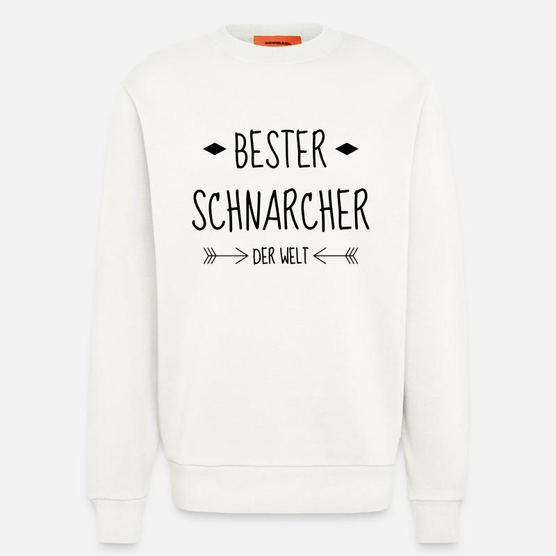 Schnarchen / Schnarcher / Schlaf / Schnarcherin - Sweatshirt - made by SPREAD  - OFF WHITE