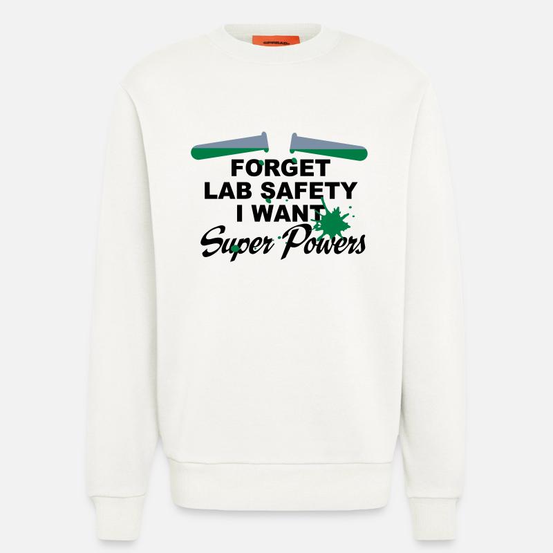 superpowers - Sweatshirt - made by SPREAD  - OFF WHITE