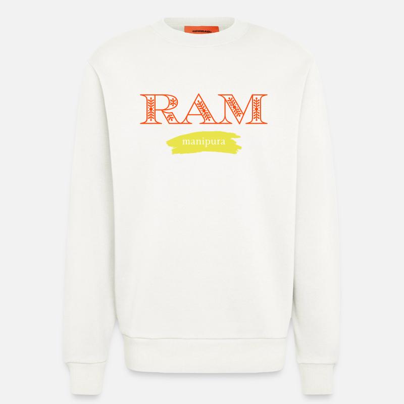 WIDDER - Sweatshirt - made by SPREAD  - OFF WHITE