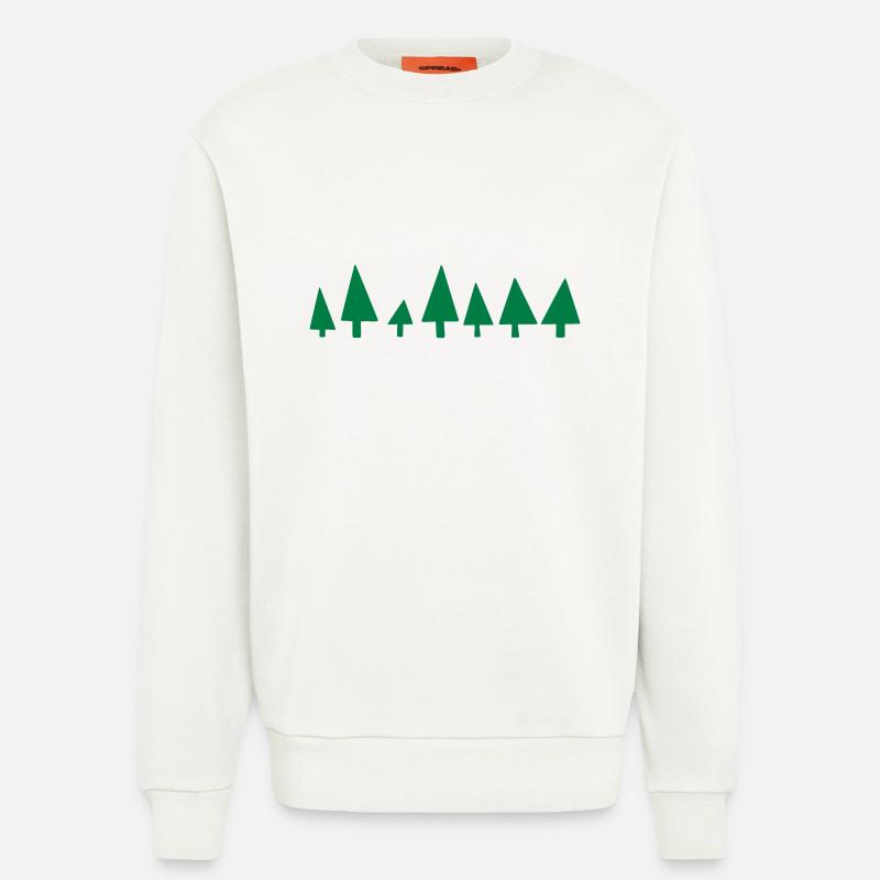 Tannenbaum - Sweatshirt - made by SPREAD  - OFF WHITE