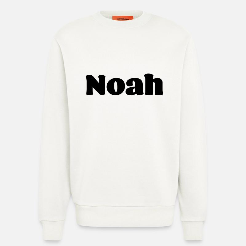 Vorname Noah Geschenk - Sweatshirt - made by SPREAD - OFF WHITE