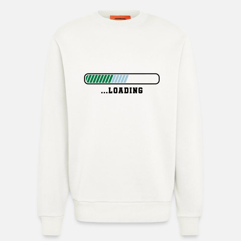 loading - Sweatshirt - made by SPREAD  - OFF WHITE