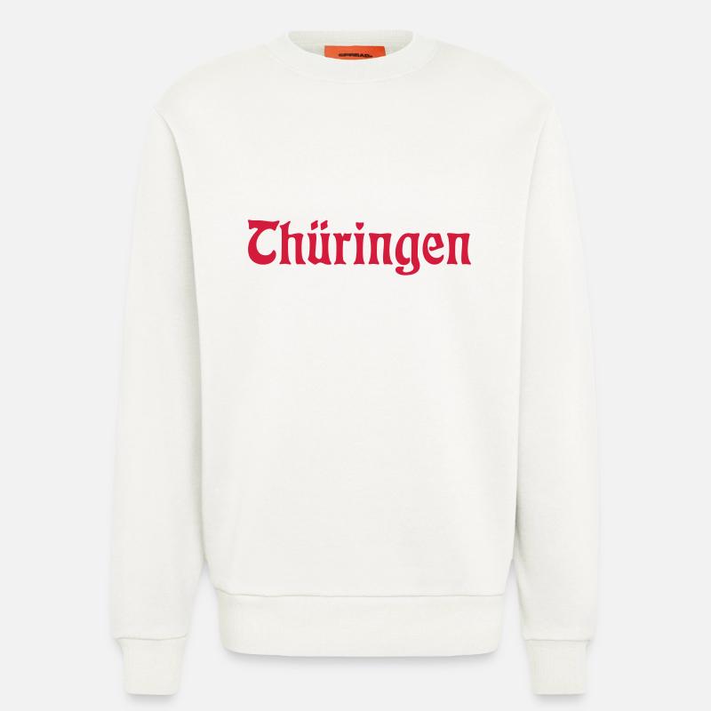 Thüringen, Thueringen - Sweatshirt - made by SPREAD  - OFF WHITE