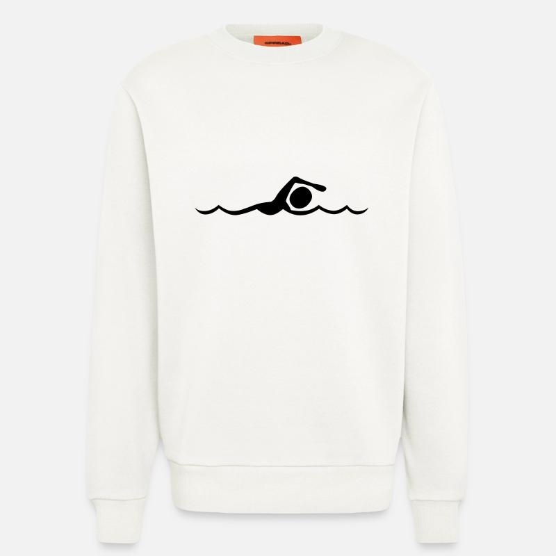 float - Sweatshirt - made by SPREAD  - OFF WHITE