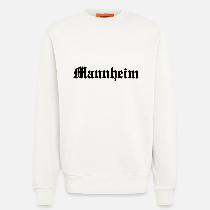 Mannheim - Sweatshirt - made by SPREAD  - OFF WHITE