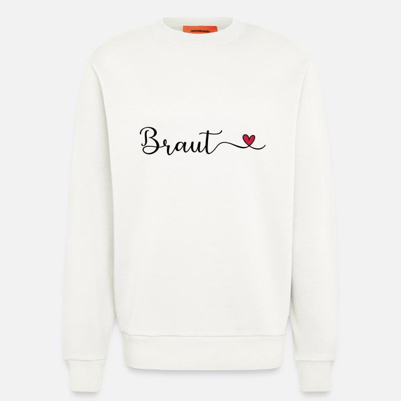 Braut - Sweatshirt - made by SPREAD  - OFF WHITE