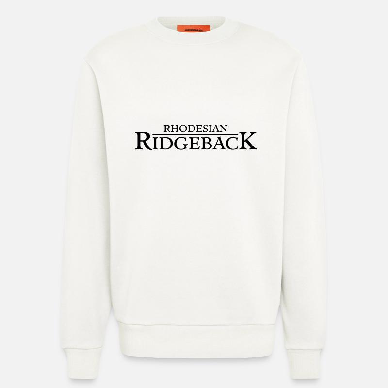 Rhodesian Ridgeback - Sweatshirt - made by SPREAD  - OFF WHITE
