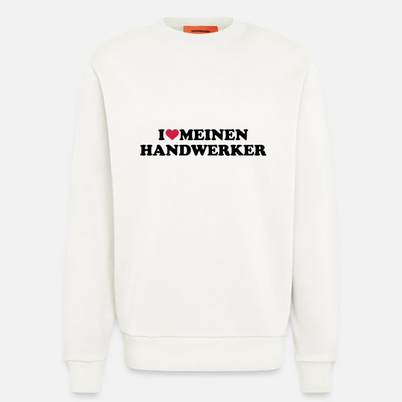 Handwerker - Sweatshirt - made by SPREAD  - OFF WHITE
