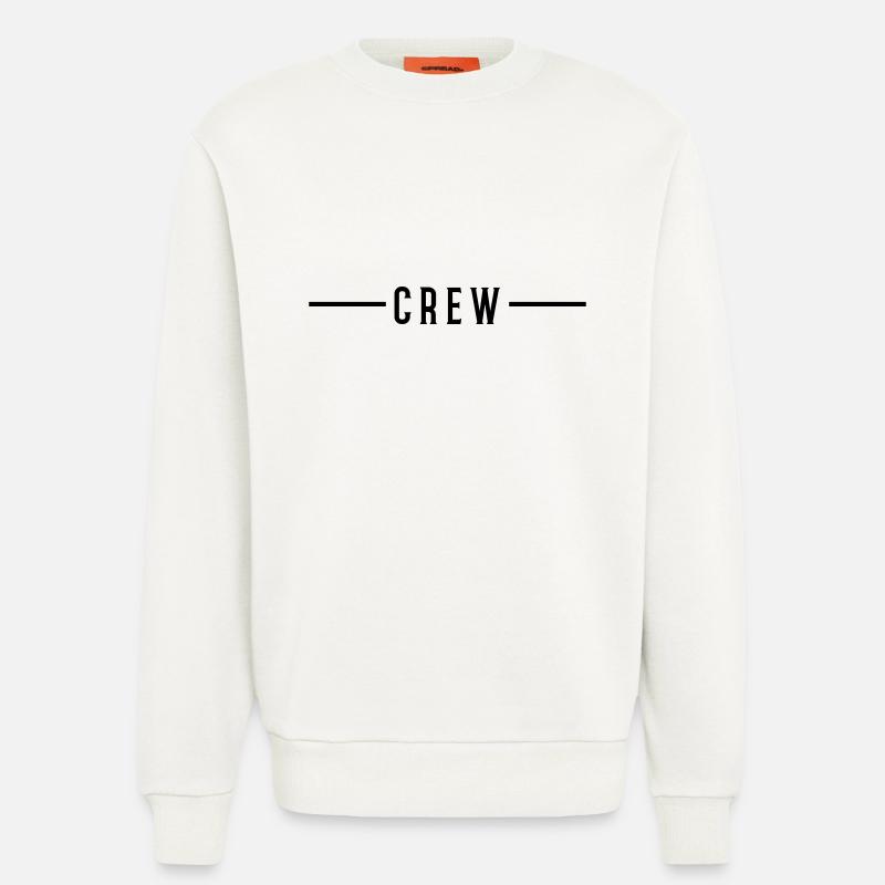 Course d’équipage - Sweat bio décontracté fabriqué en UE - OFF WHITE
