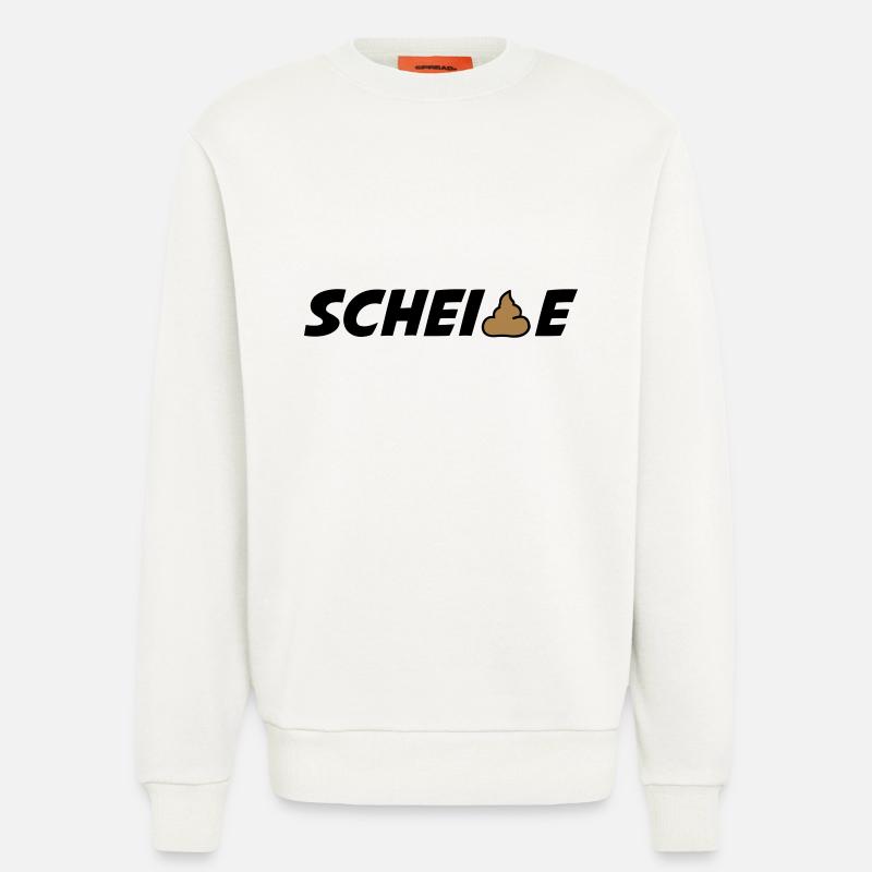 scheisse - Sweatshirt - made by SPREAD  - OFF WHITE