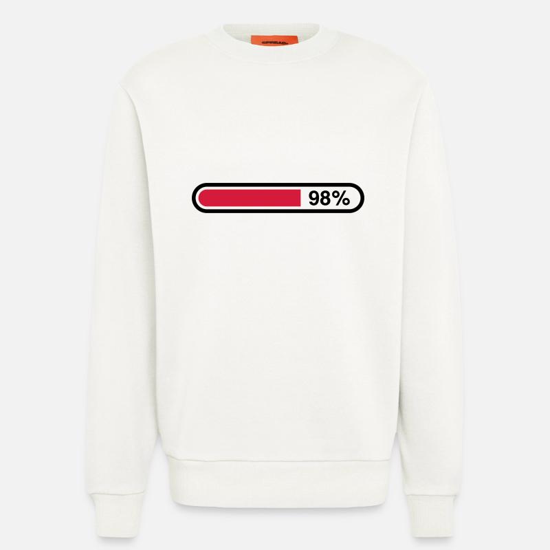 loading_bar__1f2 - Sweat bio décontracté fabriqué en UE - OFF WHITE