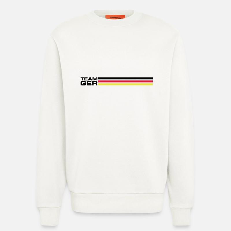 Team Germany - Sweatshirt - made by SPREAD  - OFF WHITE