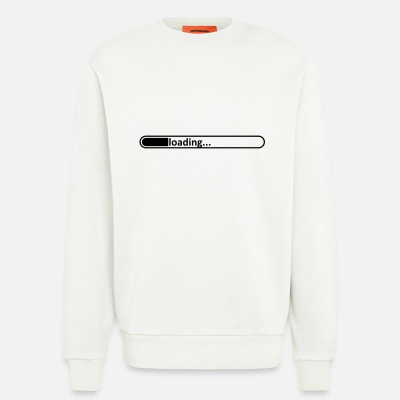 Loading bar / / loading / / / / Load loads / / - Sweatshirt - made by SPREAD  - OFF WHITE