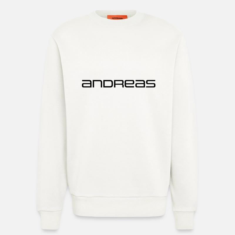 Andreas Geschenk - Sweatshirt - made by SPREAD  - OFF WHITE