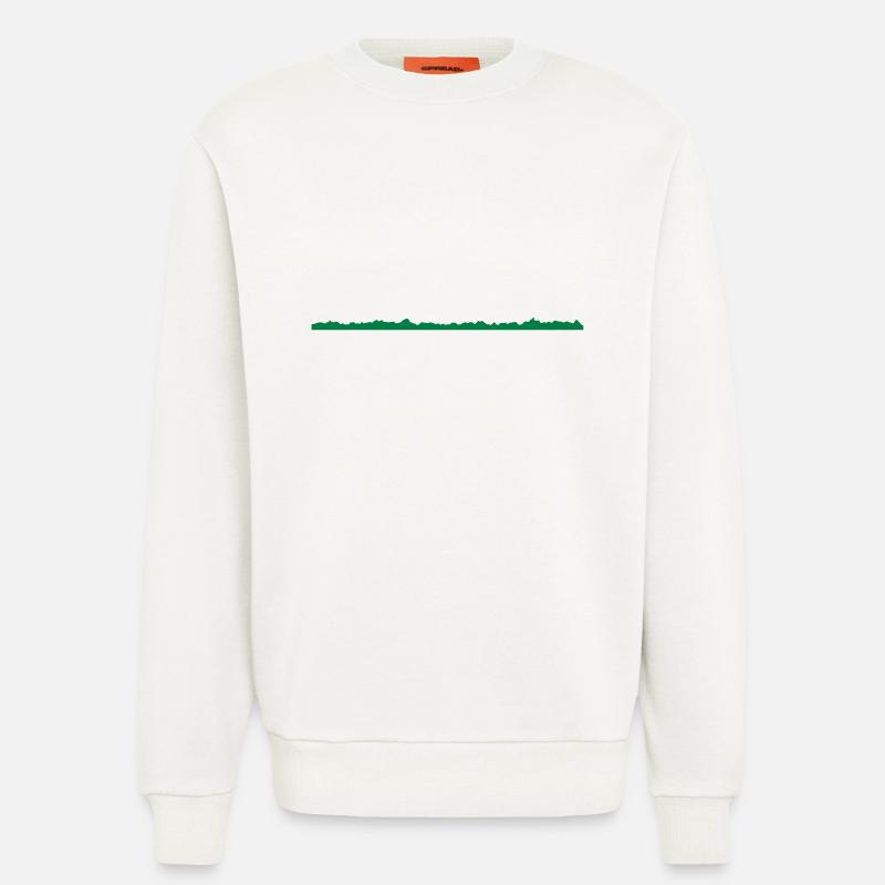 skyline - Sweatshirt - made by SPREAD  - OFF WHITE