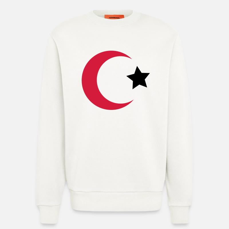 türkei - Sweatshirt - made by SPREAD  - OFF WHITE