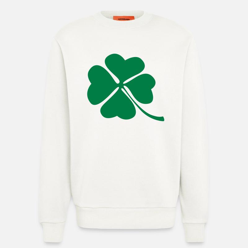 Kleeblatt - Sweatshirt - made by SPREAD  - OFF WHITE