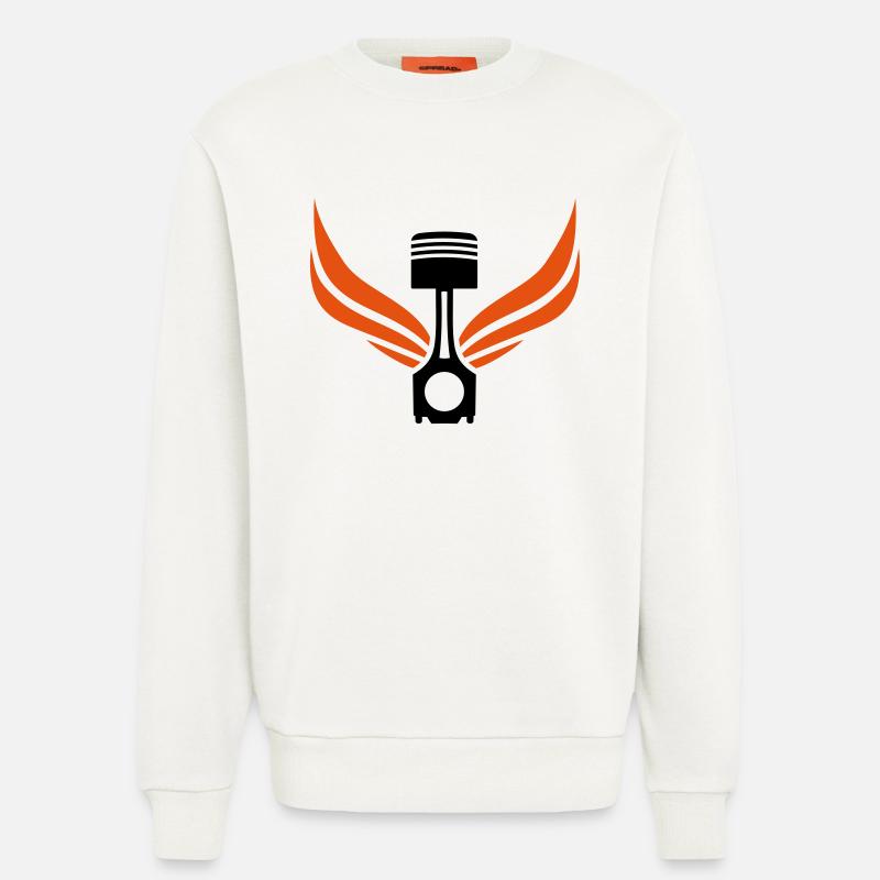 Kolben 2fbg - Sweatshirt - made by SPREAD  - OFF WHITE