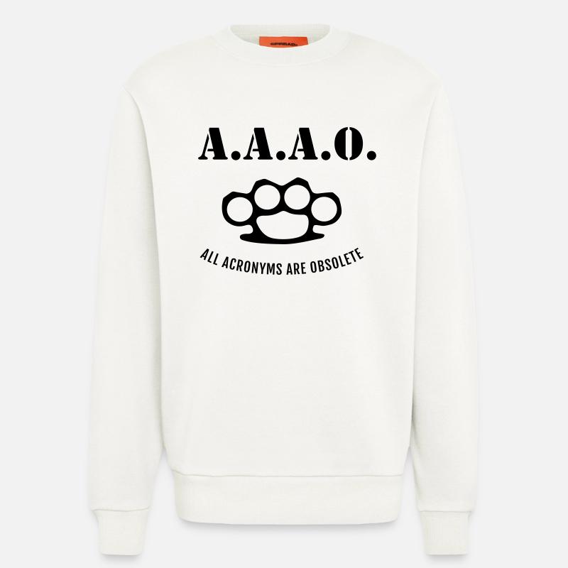 A.A.A.O. - Sweatshirt - made by SPREAD  - OFF WHITE