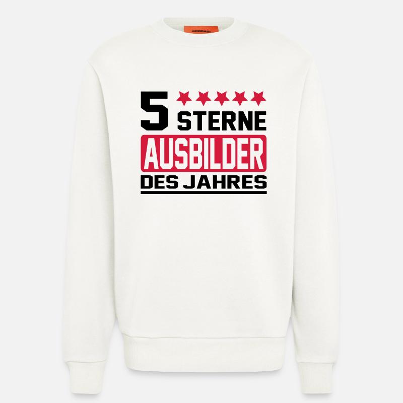 instructor - Sweat bio décontracté fabriqué en UE - OFF WHITE