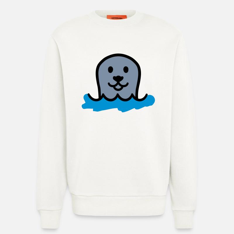 Robbe - Sweatshirt - made by SPREAD  - OFF WHITE