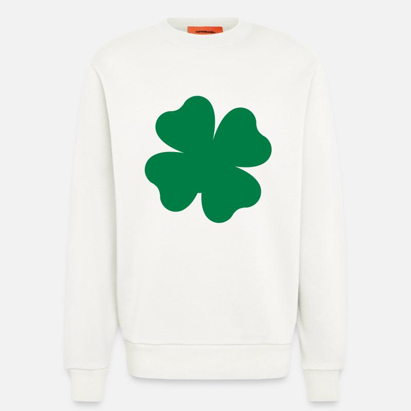 kleeblatt - Sweatshirt - made by SPREAD  - OFF WHITE