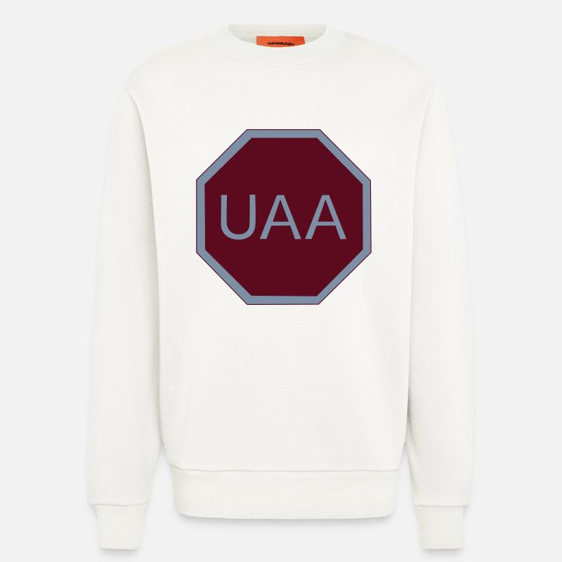 Codon stop - Sweat bio décontracté fabriqué en UE - OFF WHITE