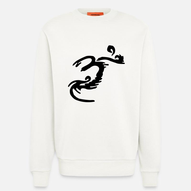 aum_fx2 - Sweatshirt - made by SPREAD  - OFF WHITE