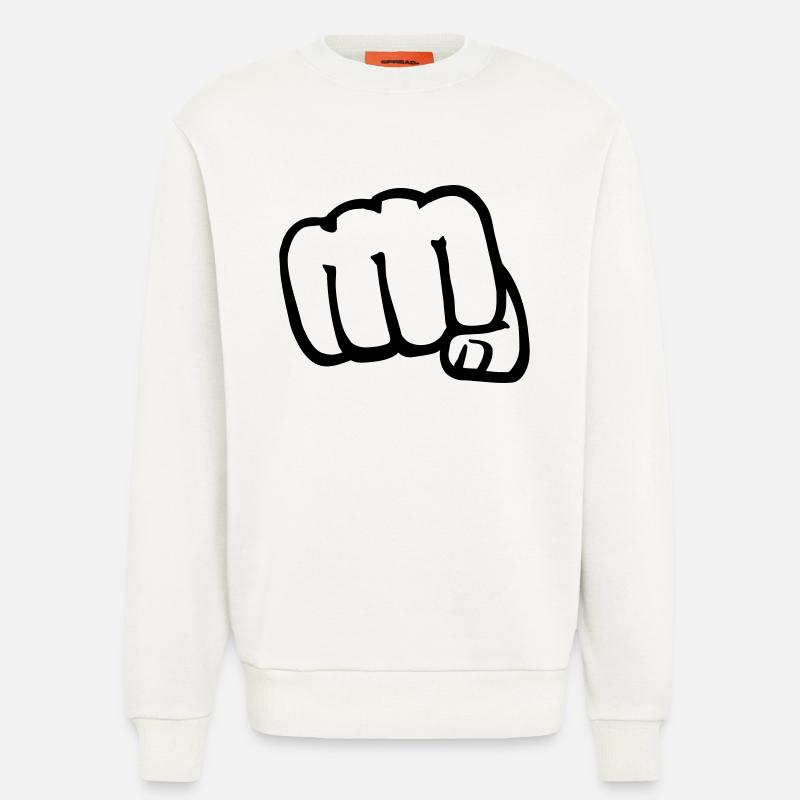 Faust - Sweatshirt - made by SPREAD - OFF WHITE