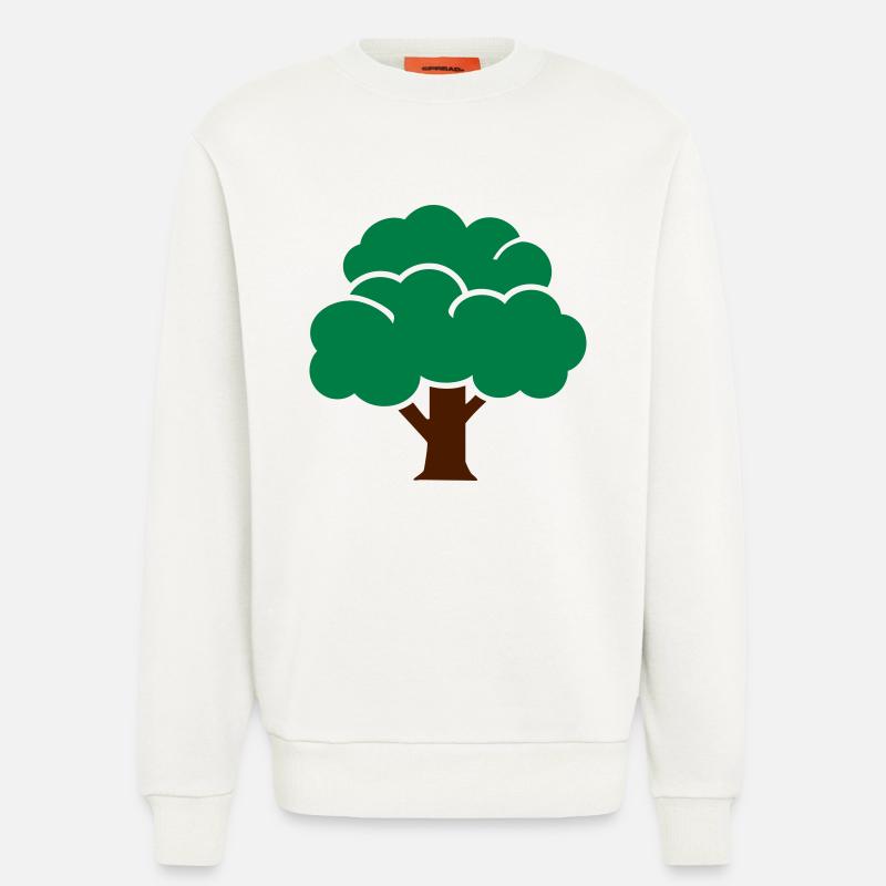 Tree - Sweatshirt - made by SPREAD  - OFF WHITE
