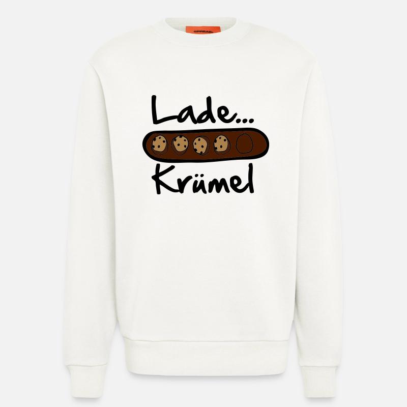 Lade... Krümmel_v2 - Sweatshirt - made by SPREAD  - OFF WHITE
