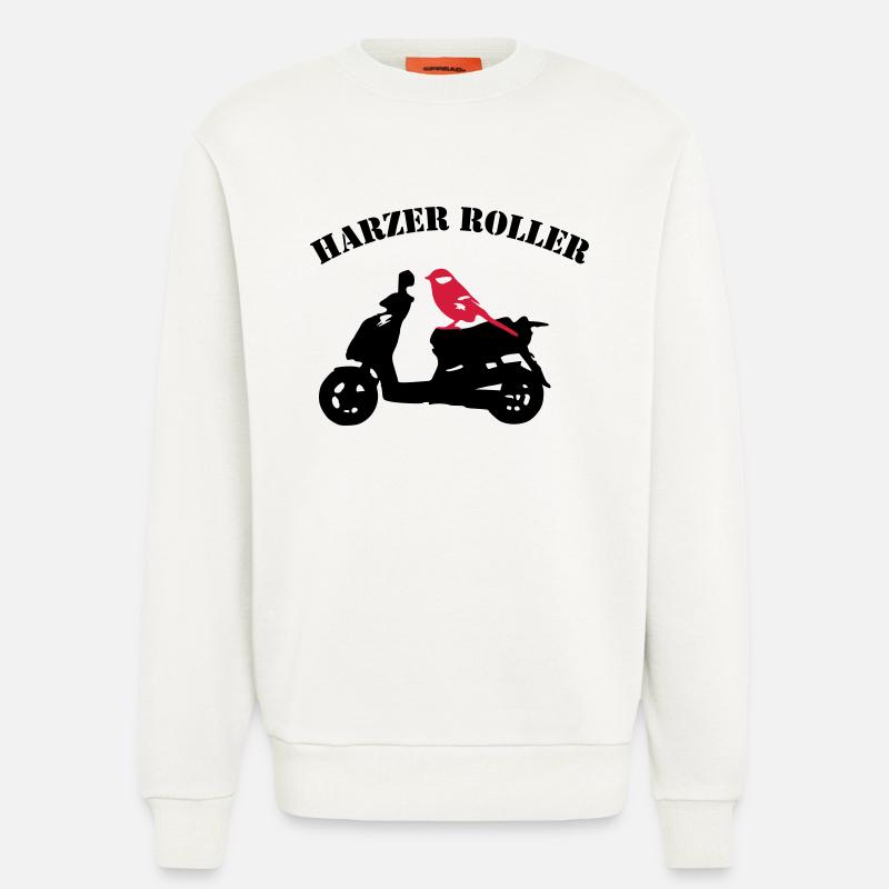Harzer Roller - Sweatshirt - made by SPREAD  - OFF WHITE