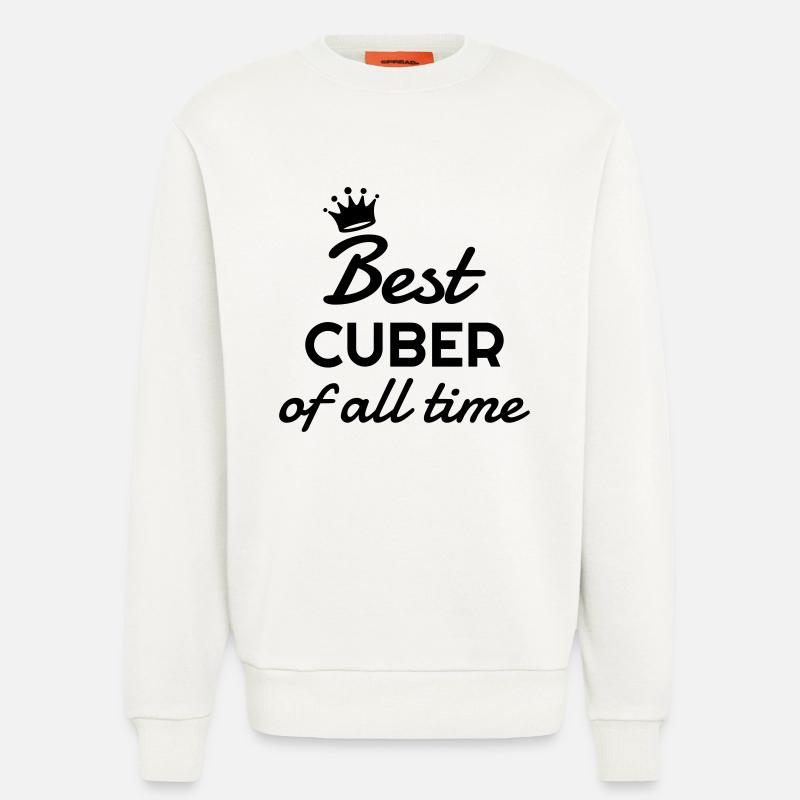 Cubing / Cube / Cuber / Speedcubing - Sweatshirt - made by SPREAD  - OFF WHITE