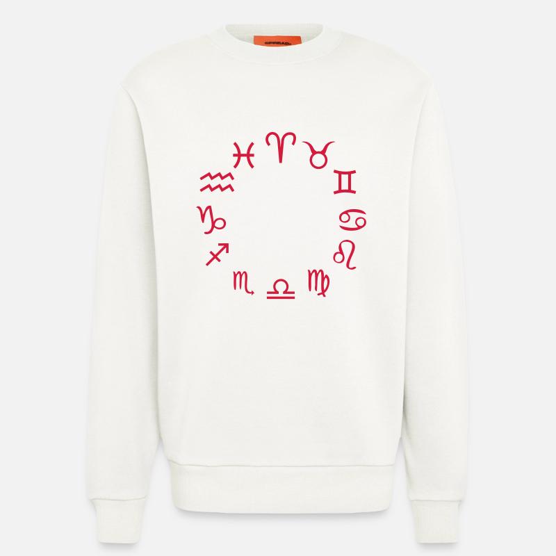 Sternzeichen - Sweatshirt - made by SPREAD  - OFF WHITE