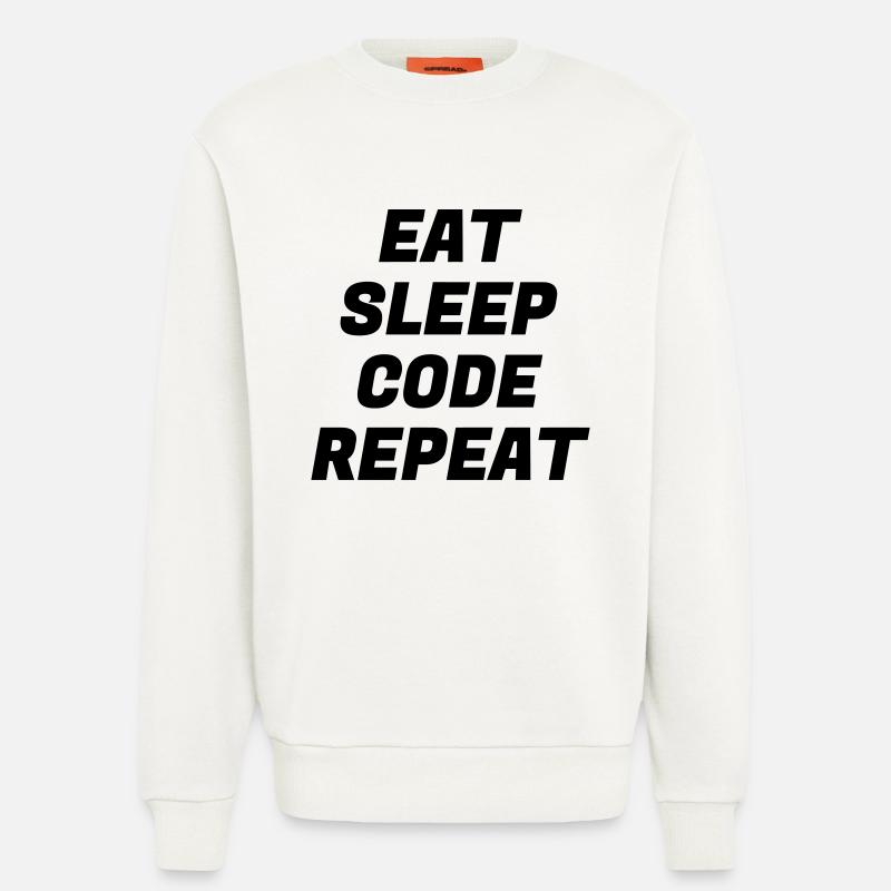 Entwickler / Informatiker / Programmierer / - Sweatshirt - made by SPREAD  - OFF WHITE